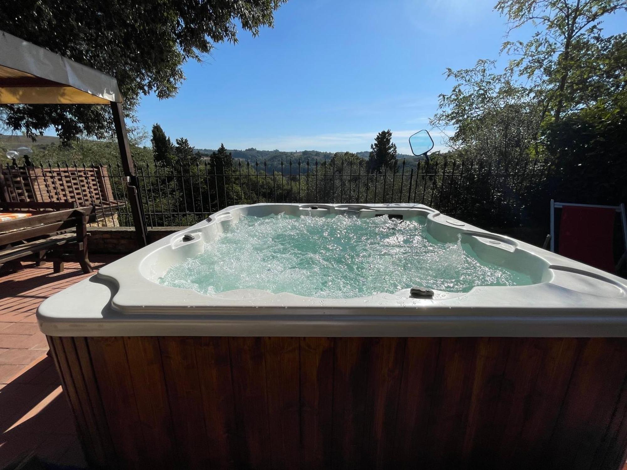 Intero Appartamento Con Private Pool E Jacuzzi Podere Settefrati Montaione Exteriér fotografie